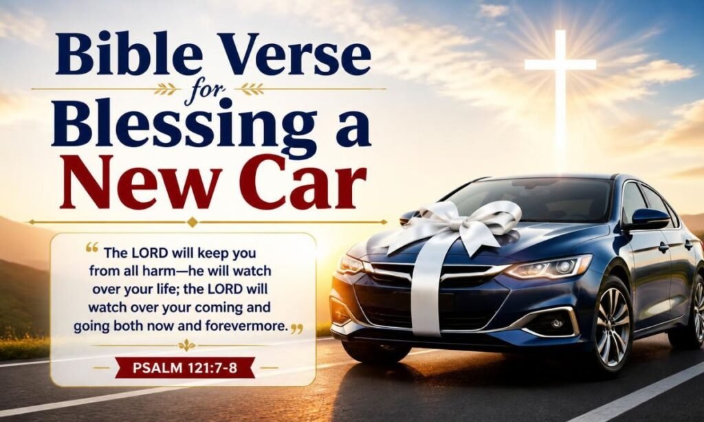 Bible Verse for Blessing a New Car